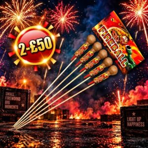 Fireball | 5 Rocket Pack | Diamond Fireworks