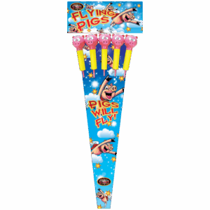 Flying Pigs | 5 Rocket Pack | Bright Star Fireworks
