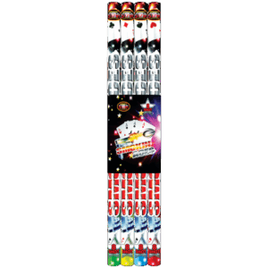 Smokin' Aces | 8 Shot Roman Candle | Bright Star Fireworks