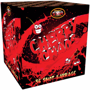 Cherry Chaos | 36 Shot Barrage | Bright Star Fireworks
