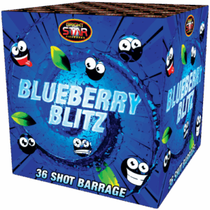 Blueberry Blitz | 36 Shot Barrage | Bright Star Fireworks