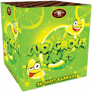 Ludicrous Limes | 36 Shot Barrage | Bright Star Fireworks