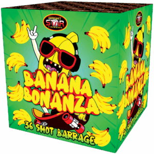 Banana Bonanza | 36 Shot Barrage | Bright Star Fireworks