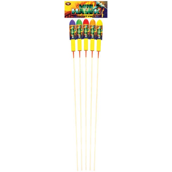 Mini Hawk | 5 Rocket Pack | Bright Star Fireworks