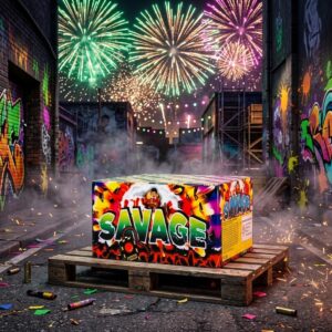 Savage | 100 Shot Barrage | Diamond Fireworks