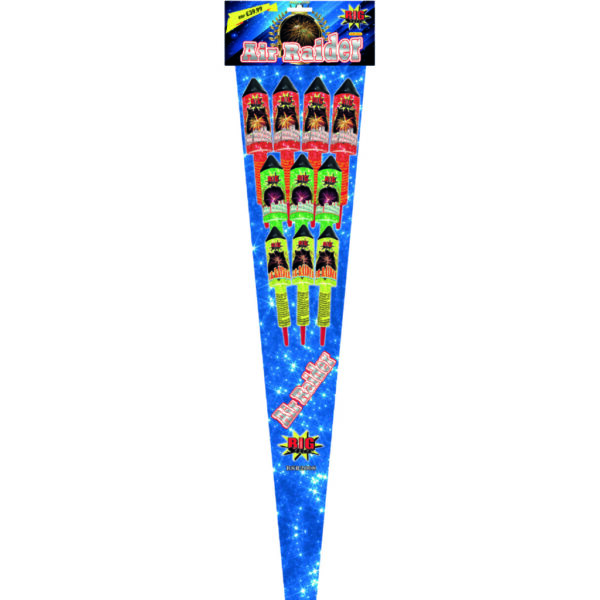 Air Raiders | 10 Rocket Pack | Big Star Fireworks
