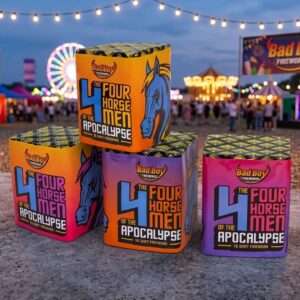 4 Horsemen | 16 Shot Barrage | Diamond Fireworks