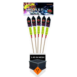 Galaxy War | 5 Rocket Pack | Big Star Fireworks