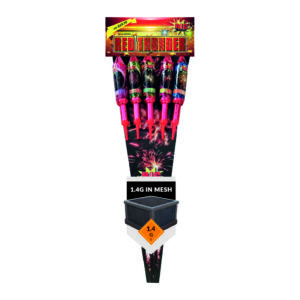 Red Thunder | 5 Rocket Pack | Big Star Fireworks