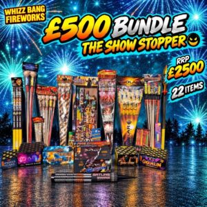 £500 Bundle | 22 Firework Pre-Made Bundle |  WhizzBang Fireworks