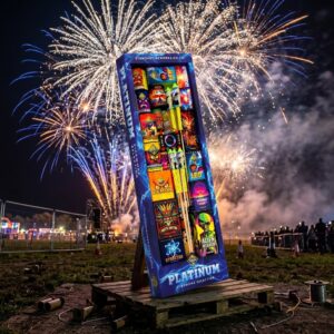 Platinum | 35 Piece Selection Box | Diamond Fireworks