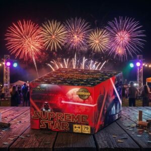 Supreme Star | 54 Shot Barrage |  Hallmark Fireworks