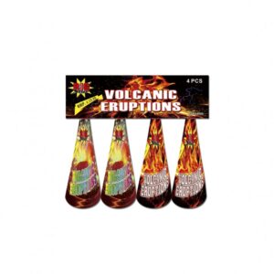 Volcanic Eruptions | 4 Piece Fountains | Big Star Fireworks