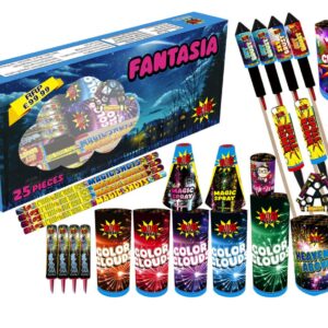 Fantasia | 25 Piece Selection Box | Big Star Fireworks