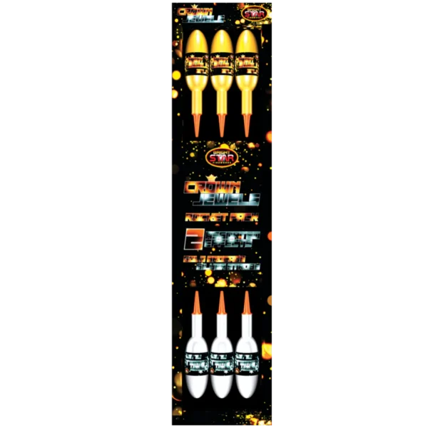 Crown Jewels | 6 Rocket Pack | Bright Star Fireworks