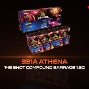 Athena | 149 Shot Compound | Cube Fireworks