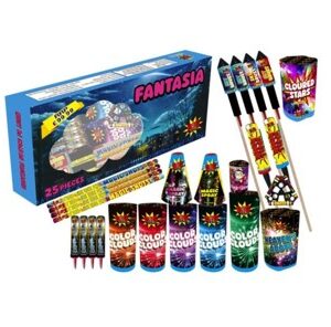 Fantasia | 25 Piece Selection Box | Big Star Fireworks