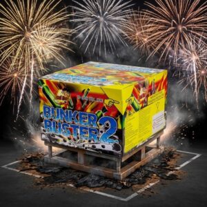 Bunker Buster | 121 Shot Compound | Diamond Fireworks