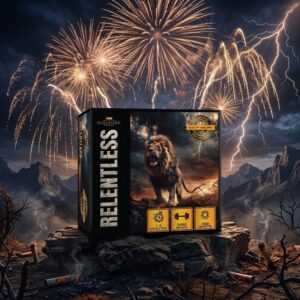 Relentless | 228 Shot Compound |  Hallmark Fireworks