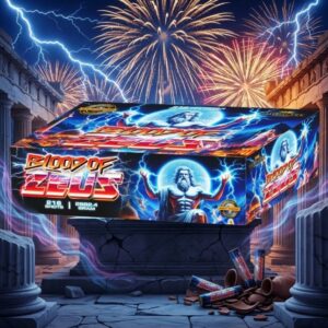 Blood Of Zeus | 216 Shot Compound |  Hallmark Fireworks