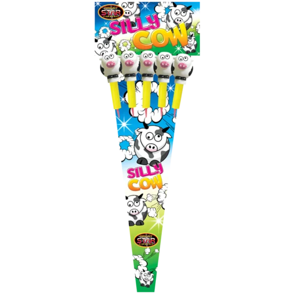 Silly Cow | 5 Rocket Pack | Bright Star Fireworks