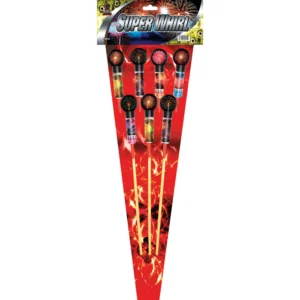 Superwhirl | 7 Rocket Pack | Cube Fireworks