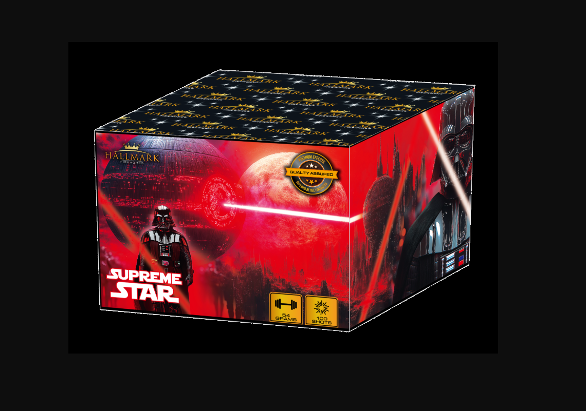 Supreme Star | 54 Shot Barrage | Hallmark Fireworks