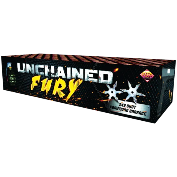 Unchained Fury | 249 Shot Compound | Bright Star Fireworks