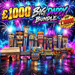 £1000 Bundle | 32 Firework Pre-Made Bundle | WhizzBang Fireworks