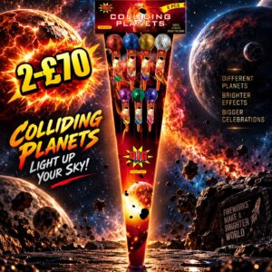 Colliding Planets | 7 Rocket Pack | Big Star Fireworks