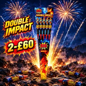 Double Impact | 5 Rocket Pack | Big Star Fireworks