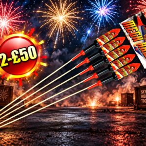 Mega Hawks | 5 Rocket Pack | Diamond Fireworks