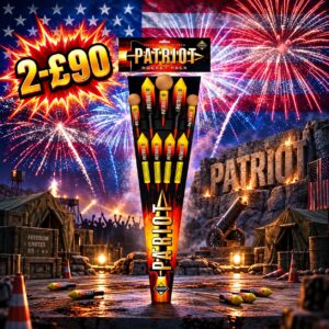 Patriot | 9 Rocket Pack | Diamond Fireworks