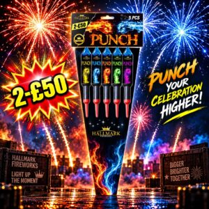 The Punch Rockets | 5 Rocket Pack | Hallmark Fireworks