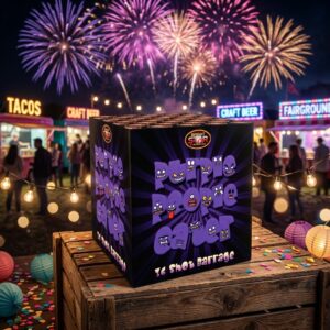 Purple People Eater | 36 Shot Barrage | Bright Star Fireworks