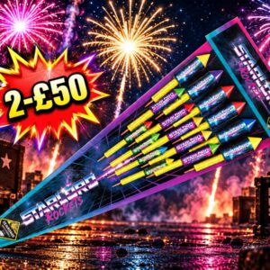 Starlord | 15 Rocket Pack | Diamond Fireworks