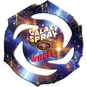 Big Star Wheel | Catherine Wheel 2 Pack | Big Star Fireworks