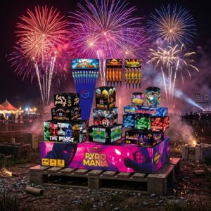 Pyro Mania | 38 Item Selection Box | Hallmark Fireworks