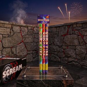 QUICK FIRE | 8 Shot Roman Candles | Big Star Fireworks
