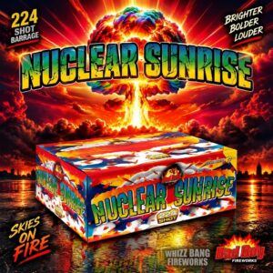 Nuclear Sunrise | 224 Shot Compound | Diamond Fireworks