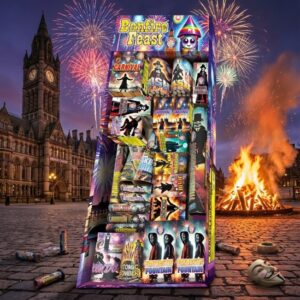 Bonfire Feast | 33 Piece Selection Box | Brothers Pyrotechnics