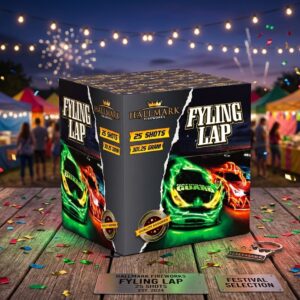 Flying Lap | 25 Shot Barrage | Hallmark Fireworks
