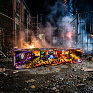 Shot 'em Down | 292 Shot Compound | Brothers Pyrotechnics