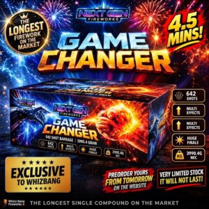 Game Changer | 642 Shot Compound | Next Gen Fireworks